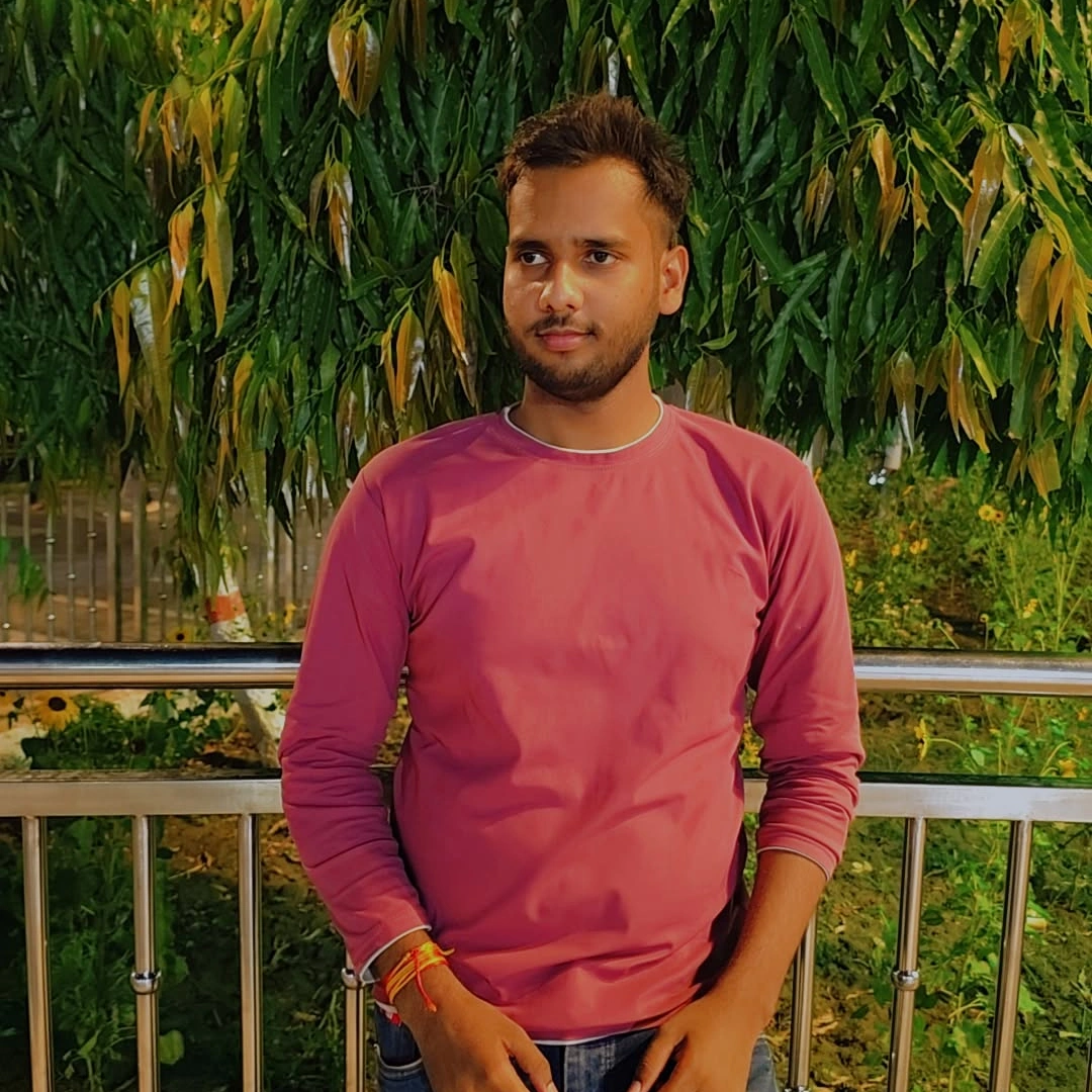 Nitesh Patel working as a frontend developer